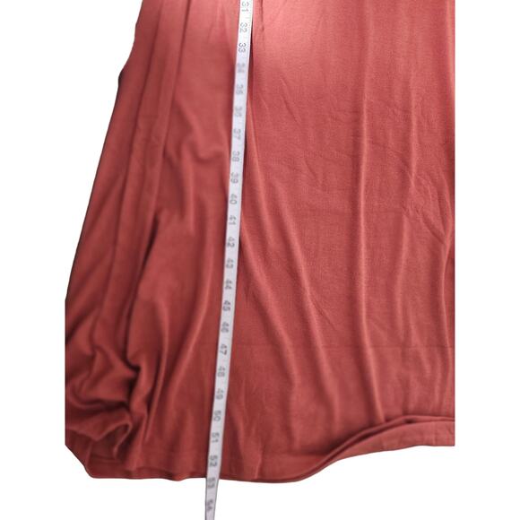 Free People Beach Aubre Open-Back Essential Maxi Dress in Burnt Orange S - Picture 7 of 8